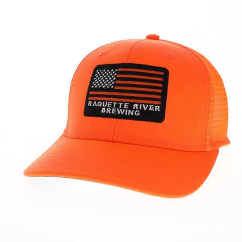 Hat, Blaze Orange Trucker