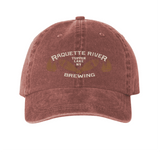 Hat, with oval embroidered logo